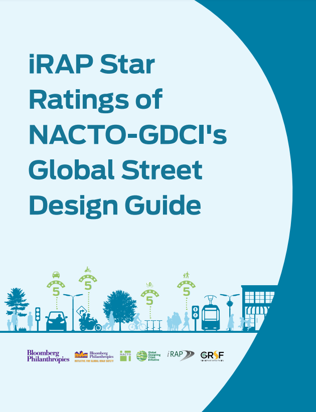 iRap star ratings of NACTO-GDCI's Global Street Design Guide